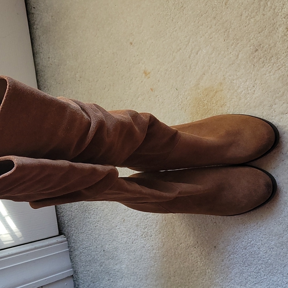New Arturo chianti leather suede boots